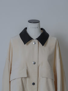 【2025AW PRE ORDER】VELVET SHIRT BLOUSOM