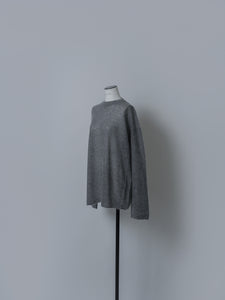 【2025AW PRE ORDER】MOHAIR YARN CREW NECK KNIT