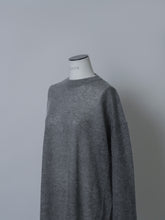 画像をギャラリービューアに読み込む, 【2025AW PRE ORDER】MOHAIR YARN CREW NECK KNIT
