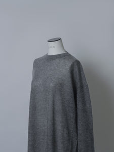 【2025AW PRE ORDER】MOHAIR YARN CREW NECK KNIT