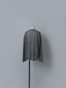 【2025AW PRE ORDER】MOHAIR YARN CREW NECK KNIT
