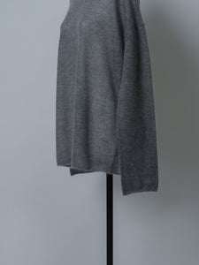 【2025AW PRE ORDER】MOHAIR YARN CREW NECK KNIT