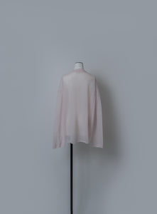 【2025AW PRE ORDER】MOHAIR YARN CREW NECK KNIT