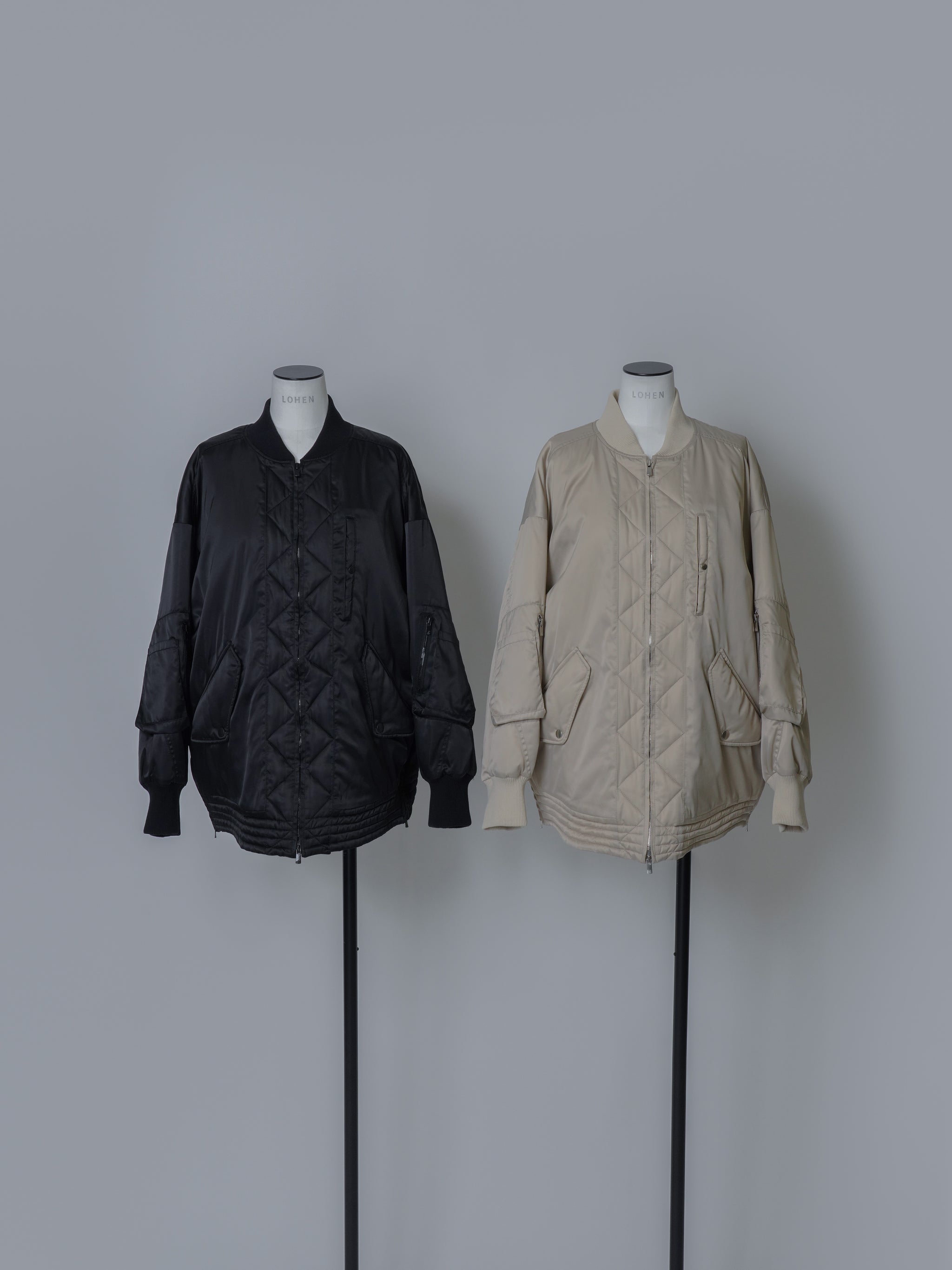 ジャケット・アウター LOHEN V COLLAR LIGHT JACKET BLACK 25SS LOHEN V COLLAR LIGHT JACKET BLACK 25SS