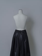 画像をギャラリービューアに読み込む, 【2025AW PRE ORDER】ECO LEATHER SKIRT PANTS
