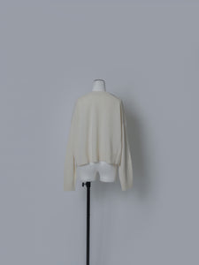 【2025AW PRE ORDER】V NECK CROPPDE KNIT