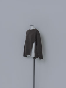【2025AW PRE ORDER】SIDE SLIT KNIT
