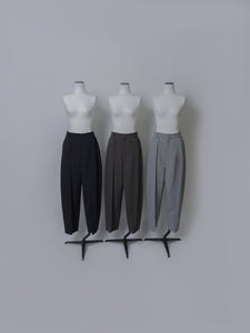 LOHEN FRONT BACK TUCK PANTSブラウン36 2026SS PRE ORDER】FRONT BACK TUCK PANTS – LOHEN