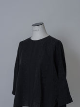 画像をギャラリービューアに読み込む, 【2026SS】SHEER JACQUARD DOLMAN BLOUSE
