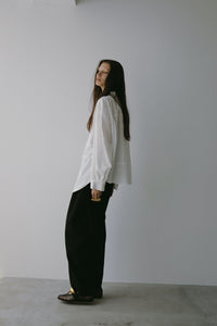 【2024AW PRE ORDER】BIG SLEEVE BAND COLLAR SHIRT