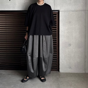 【2025SS PRE ORDER】PIGMENT DYEING COCOON PANTS