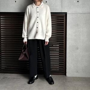 【2024AW ORE ORDER】MOHAIR POLO KNIT
