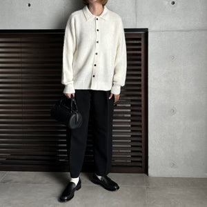 【2024AW ORE ORDER】MOHAIR POLO KNIT