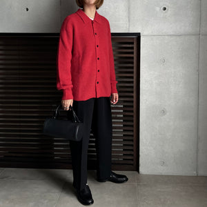 【2024AW ORE ORDER】MOHAIR POLO KNIT