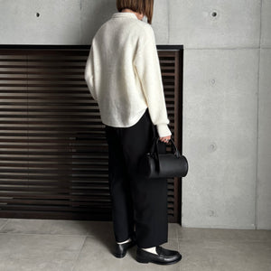 【2024AW ORE ORDER】MOHAIR POLO KNIT