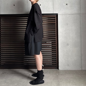 【2025AW PRE ORDER】LAYERED SLIT-T-SHIRT