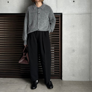 【2024AW ORE ORDER】MOHAIR POLO KNIT