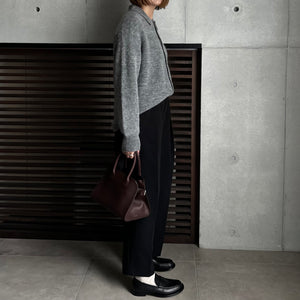 【2024AW ORE ORDER】MOHAIR POLO KNIT