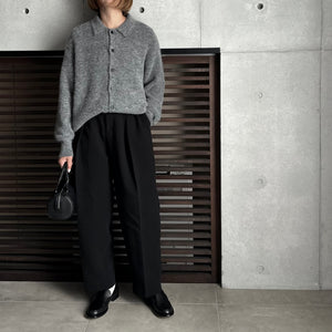【2024AW ORE ORDER】MOHAIR POLO KNIT