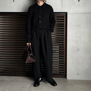 【2024AW ORE ORDER】MOHAIR POLO KNIT