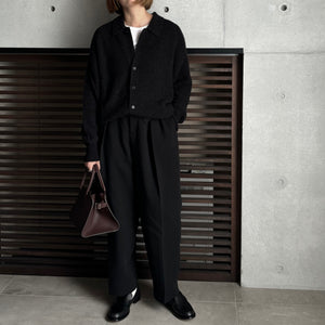 【2024AW ORE ORDER】MOHAIR POLO KNIT