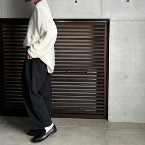 【2024AW ORE ORDER】MOHAIR POLO KNIT