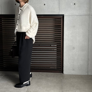 【2024AW ORE ORDER】MOHAIR POLO KNIT