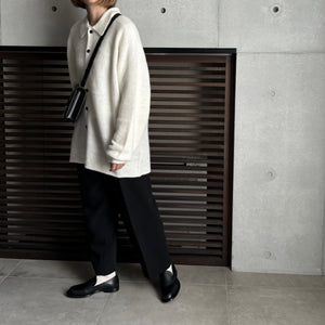 【2024AW ORE ORDER】MOHAIR POLO KNIT
