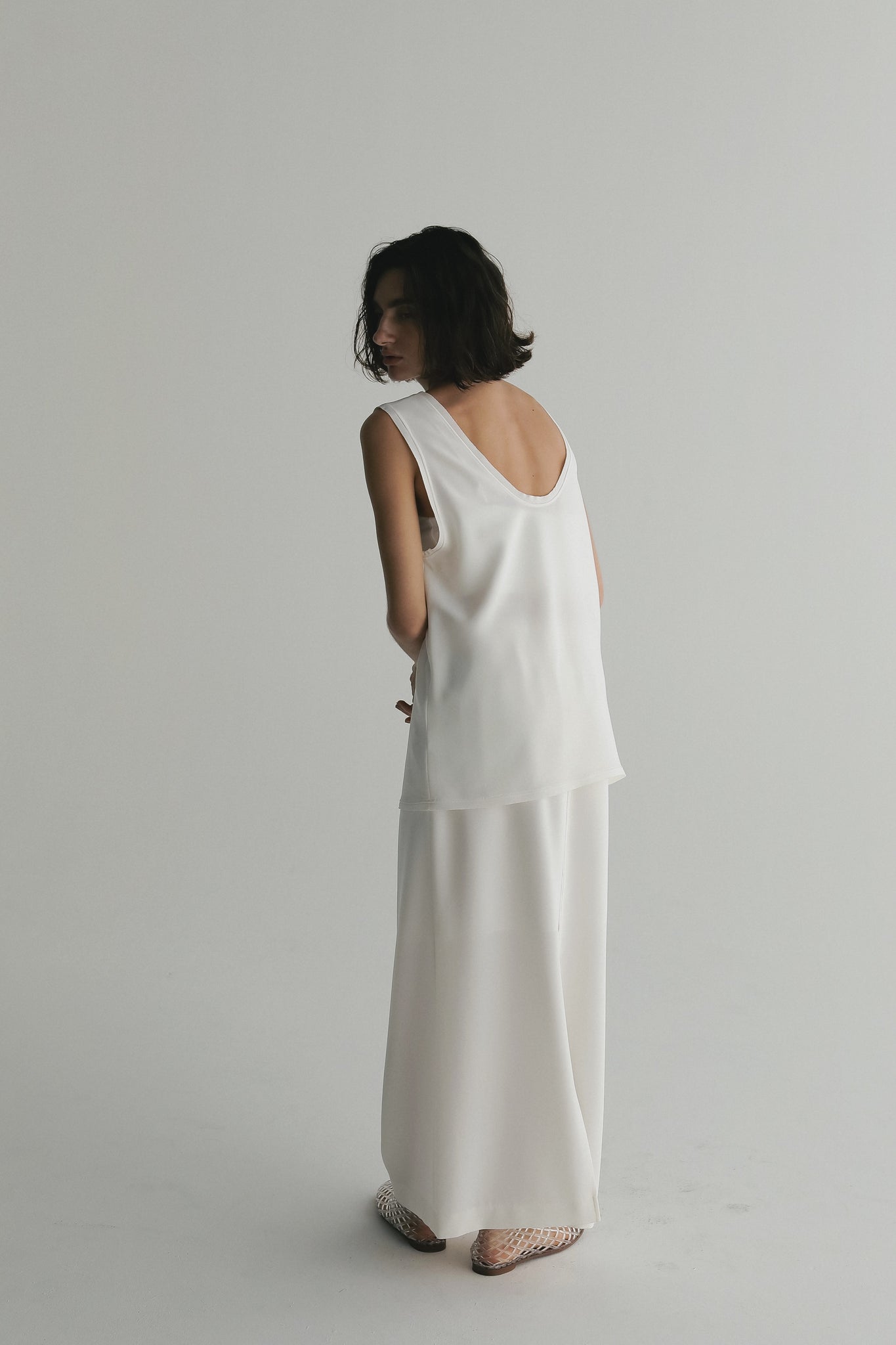 2026SS PRE ORDER】STRING STRAIGHT SKIRT – LOHEN