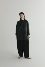 画像をギャラリービューアに読み込む, 【2026SS PRE ORDER】BAND COLLAR SHEER SHIRT
