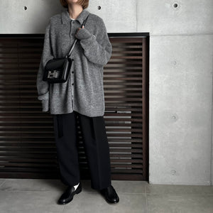 【2024AW ORE ORDER】MOHAIR POLO KNIT
