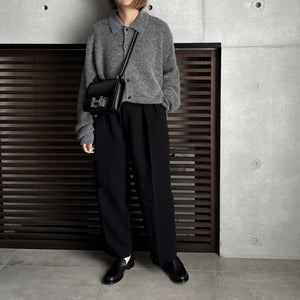 【2024AW ORE ORDER】MOHAIR POLO KNIT