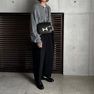 【2024AW ORE ORDER】MOHAIR POLO KNIT