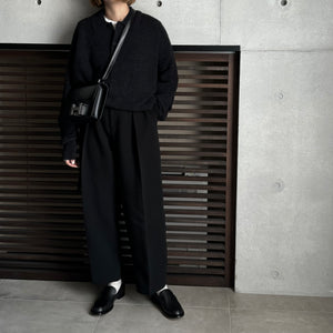 【2024AW ORE ORDER】MOHAIR POLO KNIT