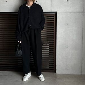 【2024AW ORE ORDER】MOHAIR POLO KNIT
