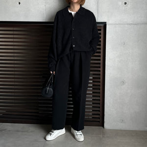 【2024AW ORE ORDER】MOHAIR POLO KNIT