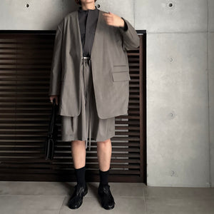 【2025SS PRE ORDER】V COLLAR LIGHT JACKET