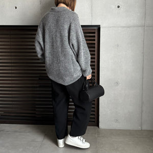 【2024AW ORE ORDER】MOHAIR POLO KNIT