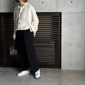 【2024AW ORE ORDER】MOHAIR POLO KNIT