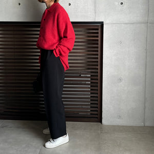 【2024AW ORE ORDER】MOHAIR POLO KNIT