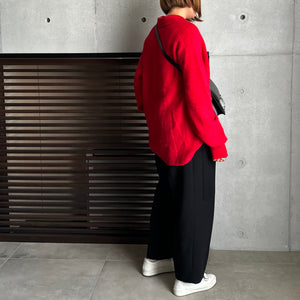 【2024AW ORE ORDER】MOHAIR POLO KNIT