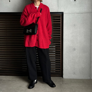 【2024AW ORE ORDER】MOHAIR POLO KNIT