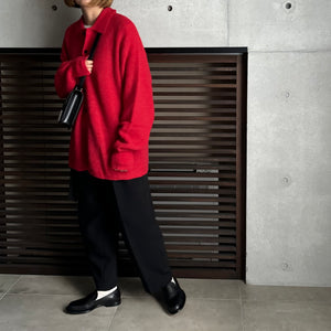 【2024AW ORE ORDER】MOHAIR POLO KNIT
