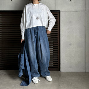 2024AW PRE ORDER】Voxy line cropped T shirt – LOHEN