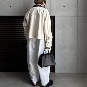 【2025AW PRE ORDER】VELVET SHIRT BLOUSOM
