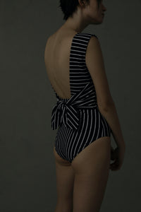 【2024SWIMWEARCOLLECTION】バックリボンワンピースSWIM WEAR