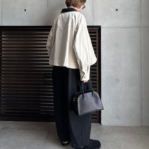 【2025AW PRE ORDER】VELVET SHIRT BLOUSOM