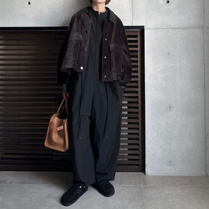 【2025AW PRE ORDER】VELVET SHIRT BLOUSOM