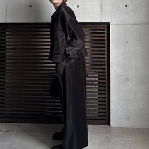 【2025AW PRE ORDER】VELVET 2TACK PANTS