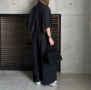 【2024SS予約販売商品】オープンカラークロップドシャツ